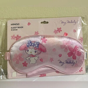 My Melody Sleeping Mask with Storage Pouch